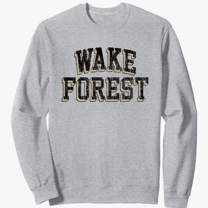 Gray Wake Forest Sweatshirt